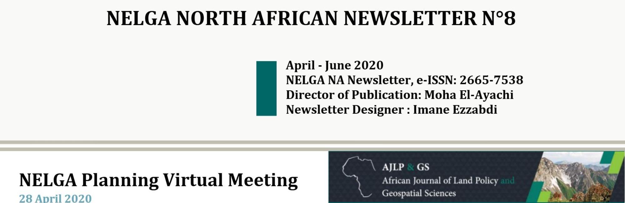 NELGA North African Newsletter N°8 (April - June 2020)