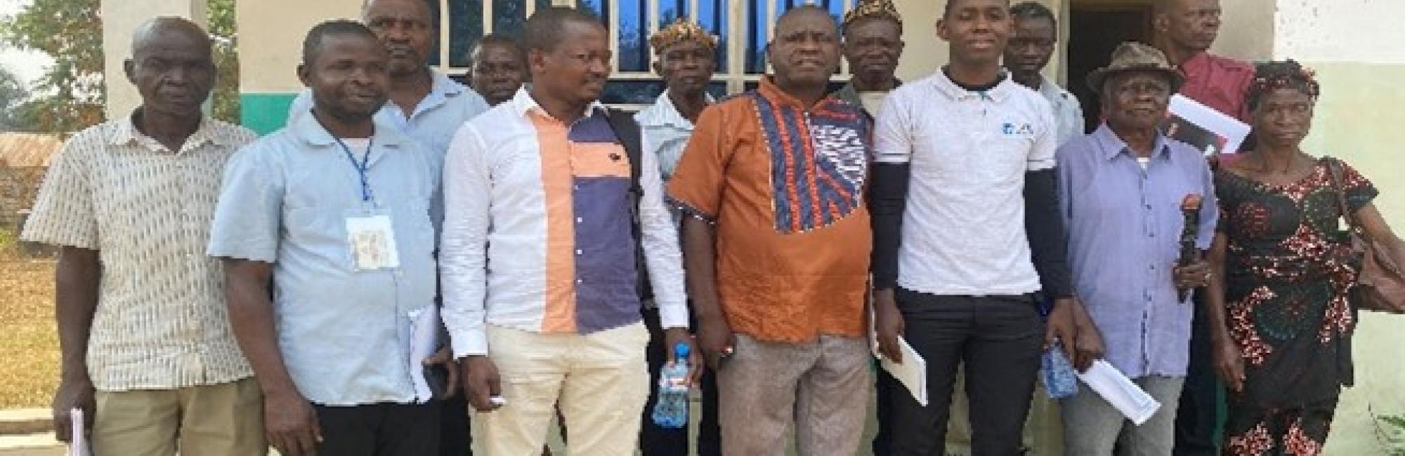 Data collection from a focus group of traditional chiefs in Kwilu Province | Collecte de données d'un focus groupe des chefs coutumiers, Province Kwilu