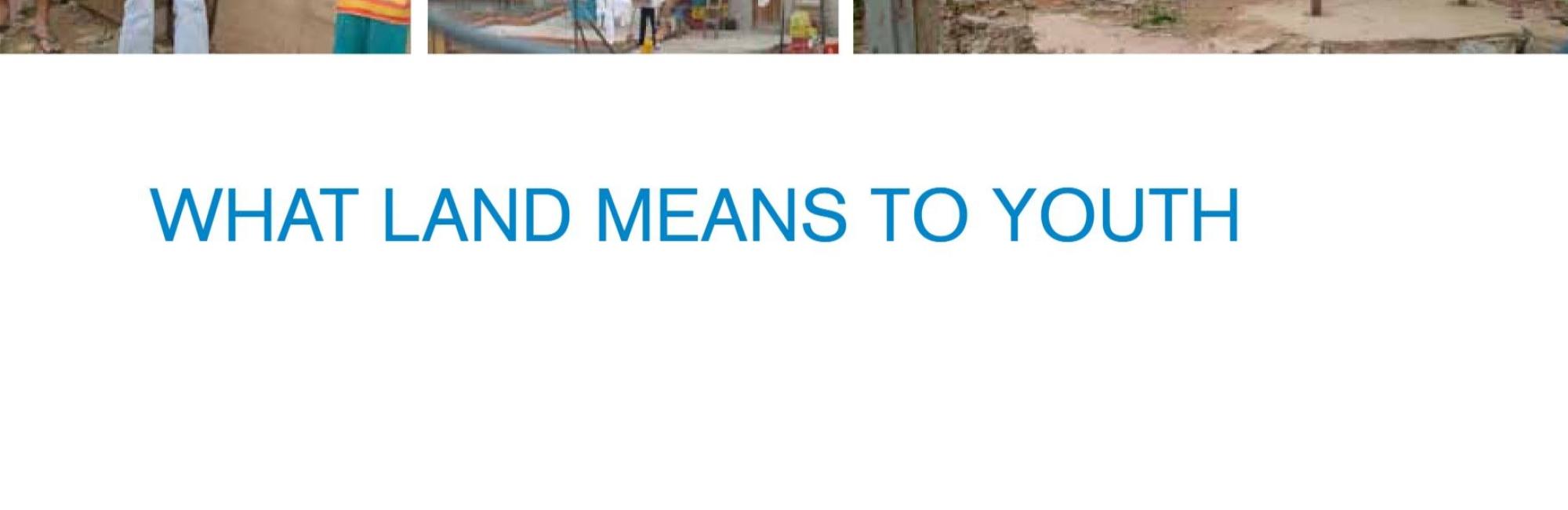 What Land Means to Youth