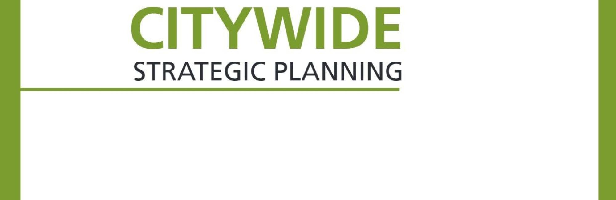 Citywide Strategic Planning: A step by step guide