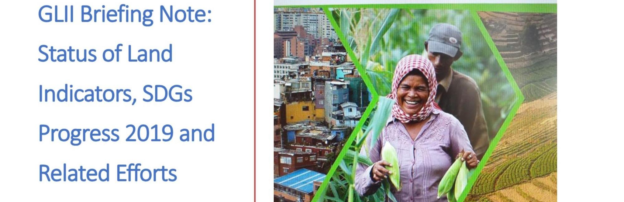 GLII Briefing Note: Status of Land Indicators, SDGs Progress 2019 and Related Efforts