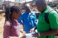 Participatory enumerations in Mashimoni settlement, Mathare, Nairobi County